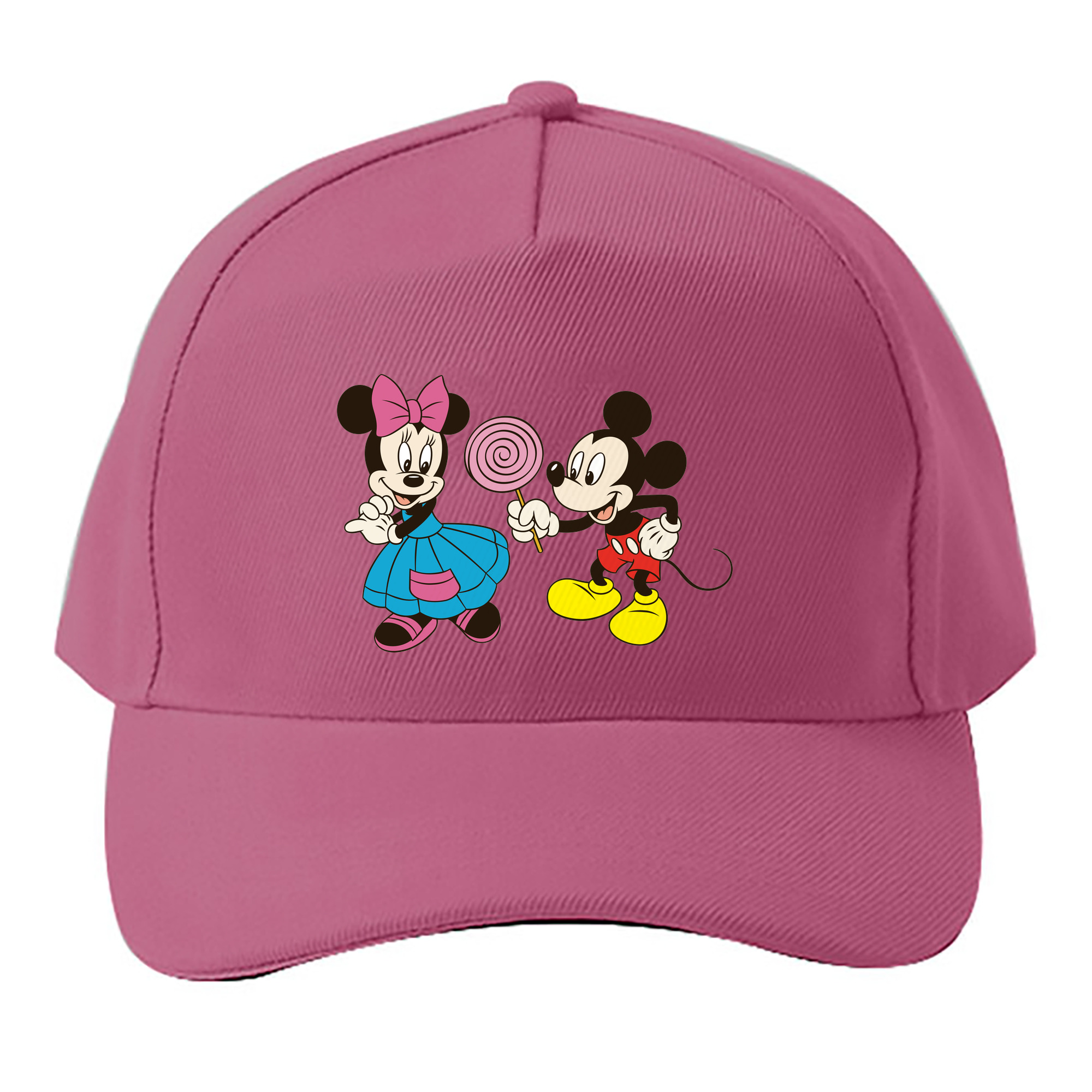 （画像用） ミッキーマウス Mickey Mouse ベースボールキャップ 綿100％ 男女兼用 帽子 スポーツ